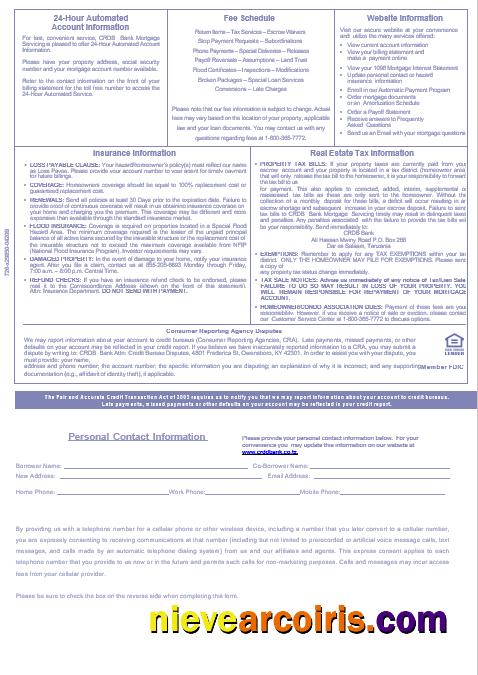 Tanzania CRDB Bank mortgage statement, 3 pages 3